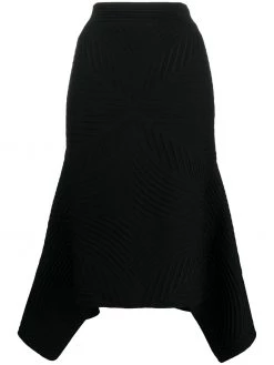 Alexander McQueen asymmetric hem skirt