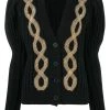 Alexander McQueen embellished knitted cardigan