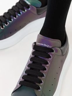 Alexander McQueen iridescent Oversized low-top sneakers