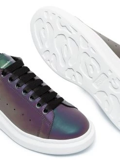 Alexander McQueen iridescent Oversized low-top sneakers