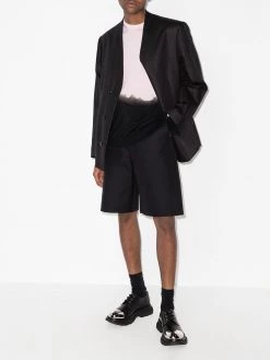 Alexander McQueen dip-dye crew-neck jumper