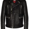 Alexander McQueen leather biker jacket