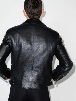 Alexander McQueen leather biker jacket