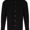 Alexander McQueen long-sleeved logo tape shirt