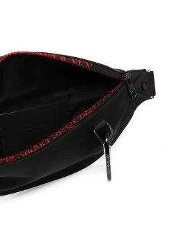 Alexander McQueen Harness logo-print belt bag