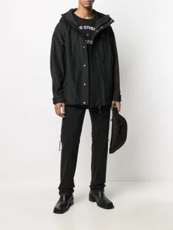 Alexander McQueen Harness logo-print belt bag