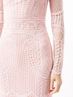 Alexander McQueen crocheted lace midi dress