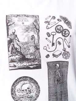 Alexander McQueen skeleton print T-shirt