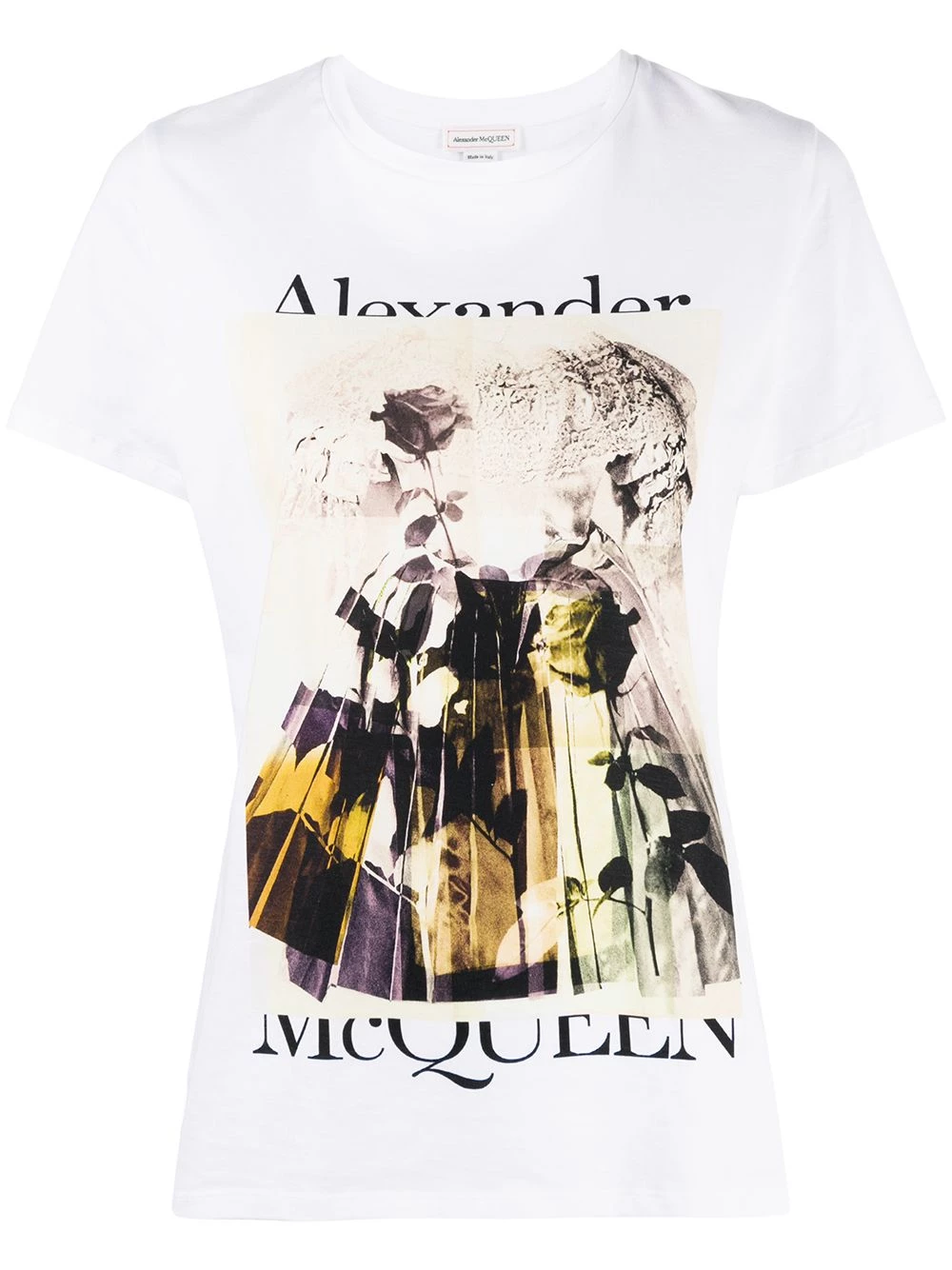 Wholesale 👏 Alexander McQueen Graphic print T 👚 shirt 🌟 1 Alexander McQueen graphic print T-shirt