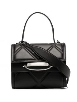 Alexander McQueen diamond-quilt tote bag