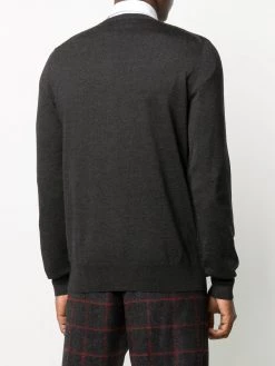 Alexander McQueen patch-detail jumper