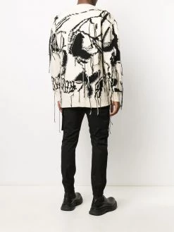 Alexander McQueen Exploded Skull intarsia jumper