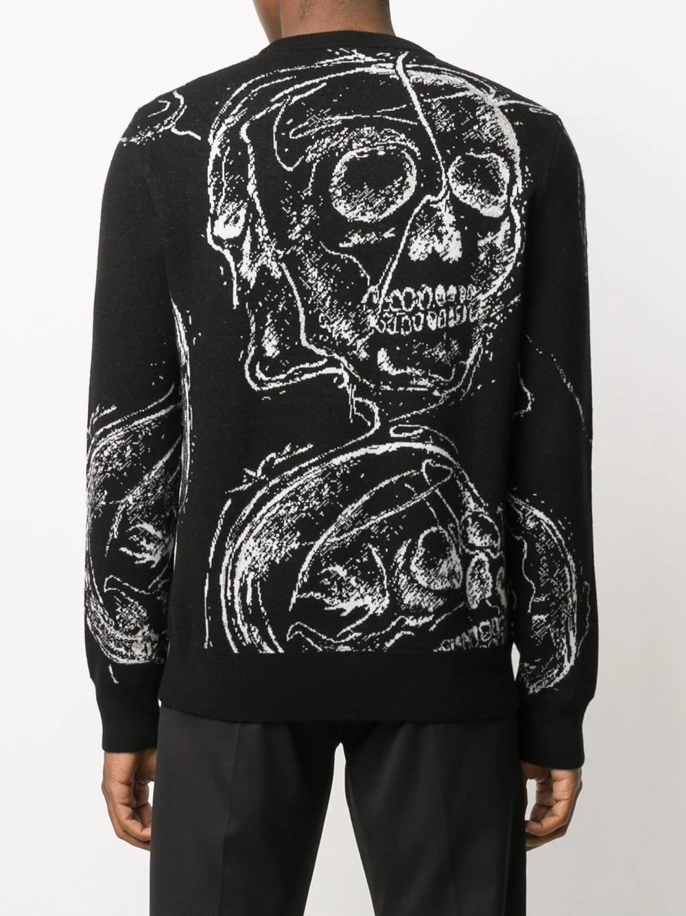 Budget ๐ Alexander McQueen Skull print knitted jumper ๐ฏ 4 Alexander McQueen skull-print knitted jumper