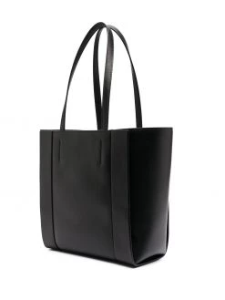 Alexander McQueen logo-print leather tote bag