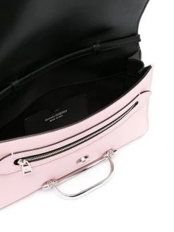 Alexander McQueen two-tone clutch bag