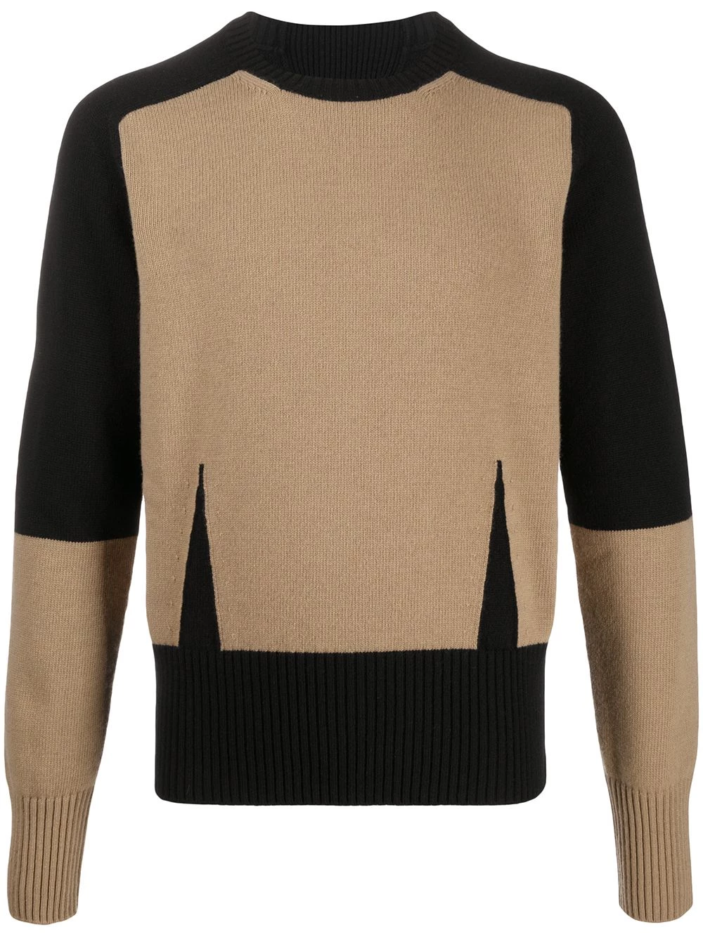 Outlet ๐ Alexander McQueen Colour block knitted jumper โญ 1 Alexander McQueen colour-block knitted jumper