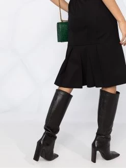 Alexander McQueen V-neck fitted dress