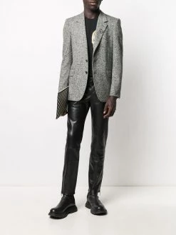 Alexander McQueen mid-rise straight-leg trousers