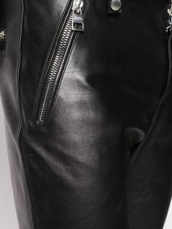 Alexander McQueen mid-rise straight-leg trousers