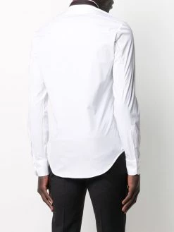 Alexander McQueen logo-tape tailored shirt