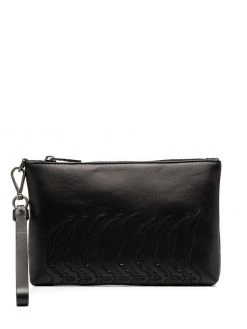 Alexander McQueen zip-up wash bag