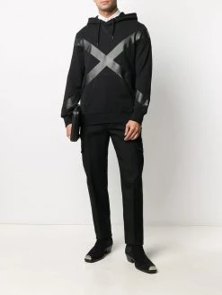 Alexander McQueen appliqué detail hoodie