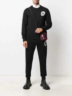 Alexander McQueen logo patch sweatshirt