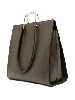 Alexander McQueen logo-tag tote bag