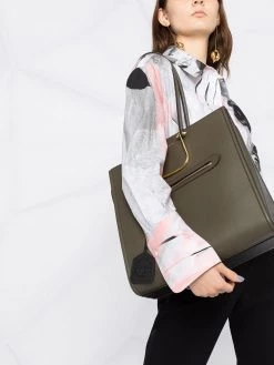 Alexander McQueen logo-tag tote bag