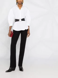 Alexander McQueen balloon-sleeved shirt