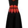 Alexander McQueen colour block knitted dress