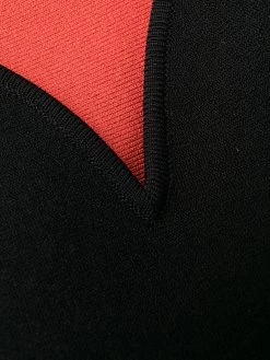 Alexander McQueen colour block knitted dress