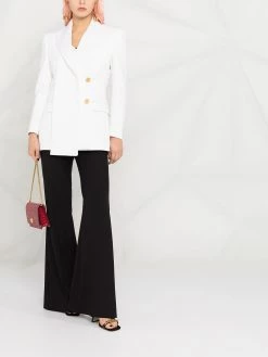 Alexander McQueen drape panel blazer jacket