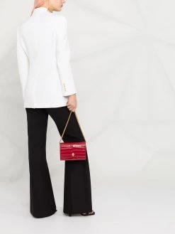 Alexander McQueen drape panel blazer jacket