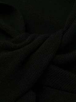 Alexander McQueen twist-detail mid-length dress