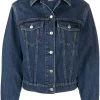 Alexander McQueen side-stripe denim jacket