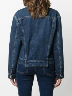 Cheap ๐ Alexander McQueen Side stripe denim jacket โญ 8 Alexander McQueen side-stripe denim jacket