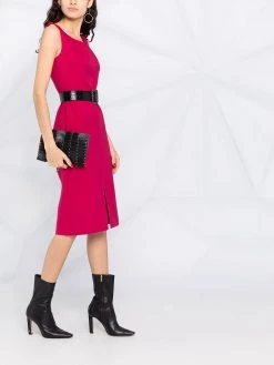 Alexander McQueen fitted mid-length dress