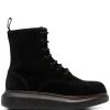 Alexander McQueen chunky lace-up boots