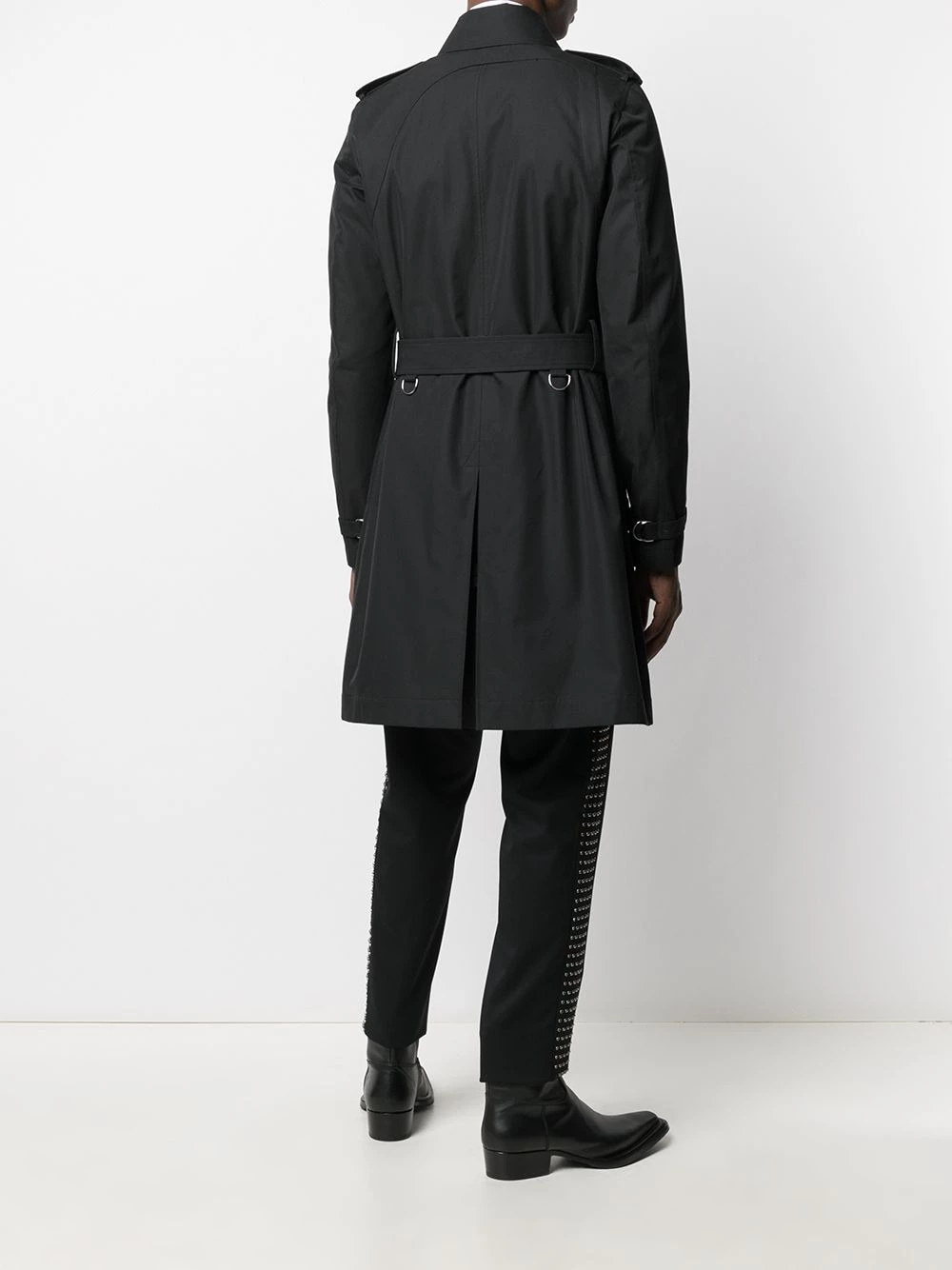 Coupon โญ Alexander McQueen Double breasted belted waist ๐งฅ coat ๐คฉ 4 Alexander McQueen double-breasted belted-waist coat