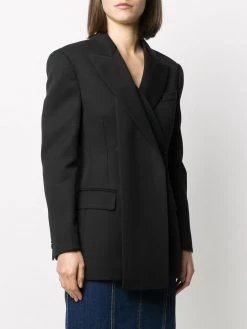Alexander McQueen layered double-breasted blazer