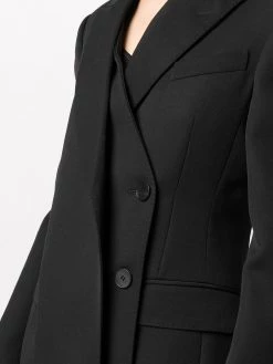 Alexander McQueen layered double-breasted blazer