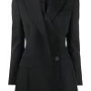 Alexander McQueen layered double-breasted blazer