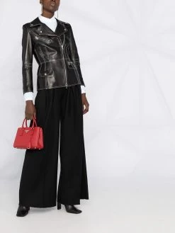 Alexander McQueen biker-style blazer