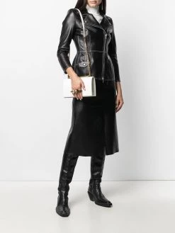 Alexander McQueen Jewelled embossed shoulder bag