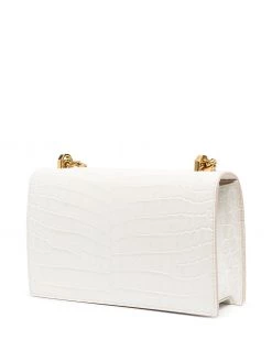 Alexander McQueen Jewelled embossed shoulder bag