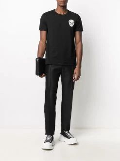 Alexander McQueen skull motif T-shirt