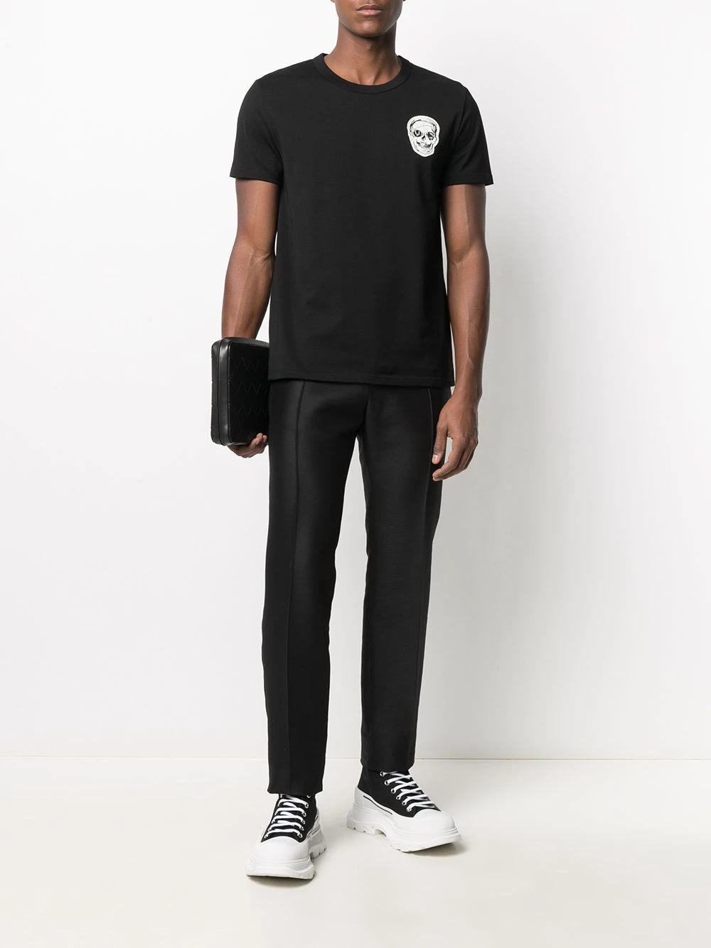 New ๐ Alexander McQueen Skull motif T ๐ shirt ๐ 2 Alexander McQueen skull motif T-shirt