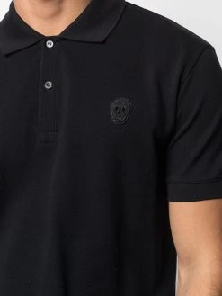 Alexander McQueen skull motif polo shirt