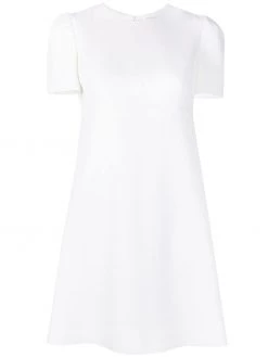 Alexander McQueen shift back-pleat dress